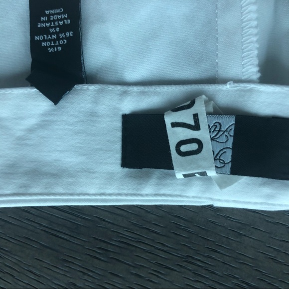 SFA White stretch - flat front - ankle pants - Picture 7 of 8